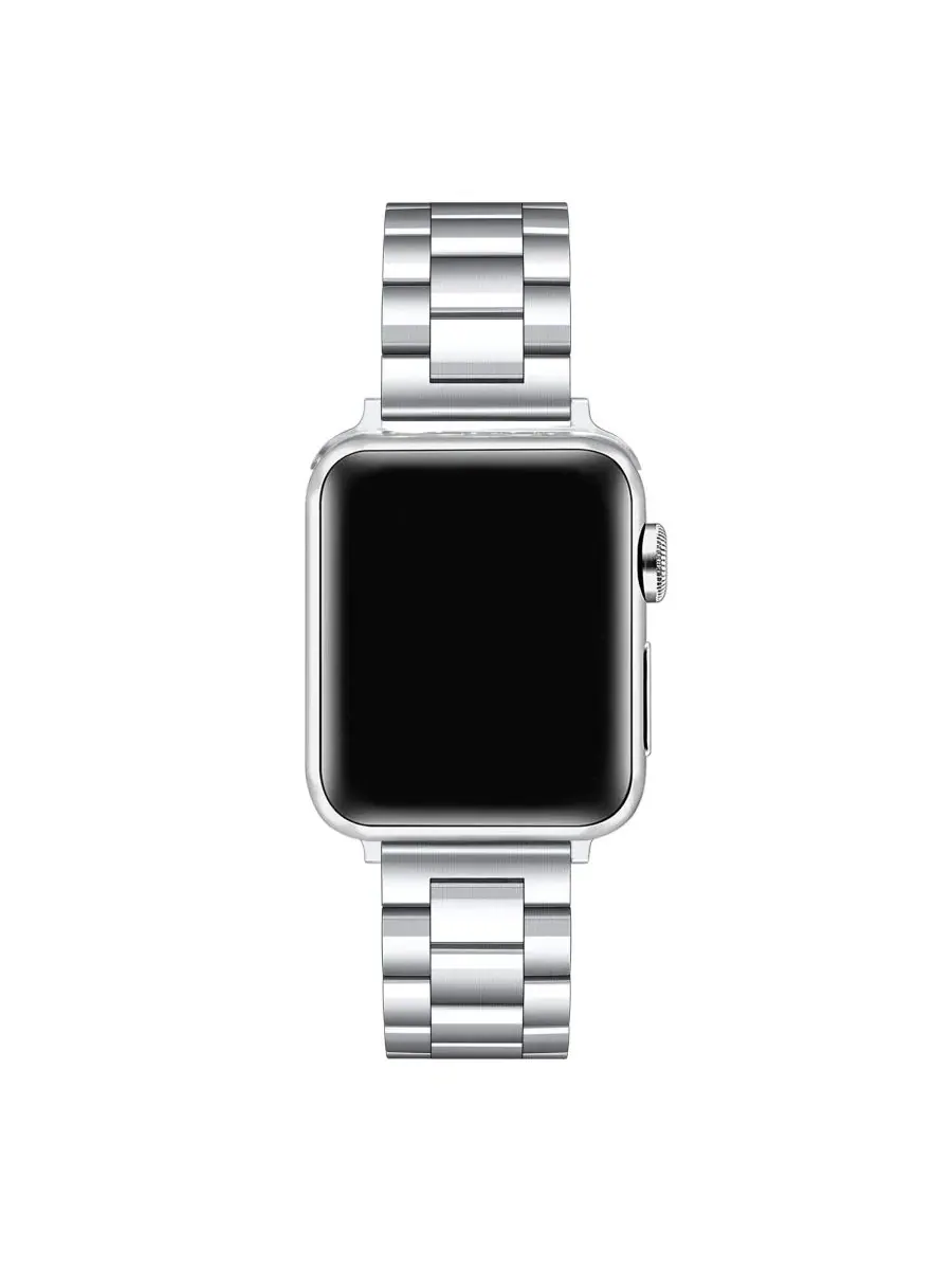 Браслет из нержавеющей стали Maxwell для Apple Watch Posh Tech — изображение 3 из 7, оттенок титановый