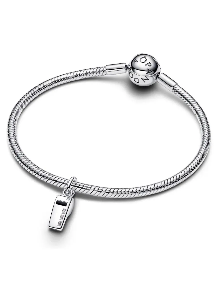 Подвеска в виде судейского свистка Pandora — изображение 3 из 4, оттенок серебристый