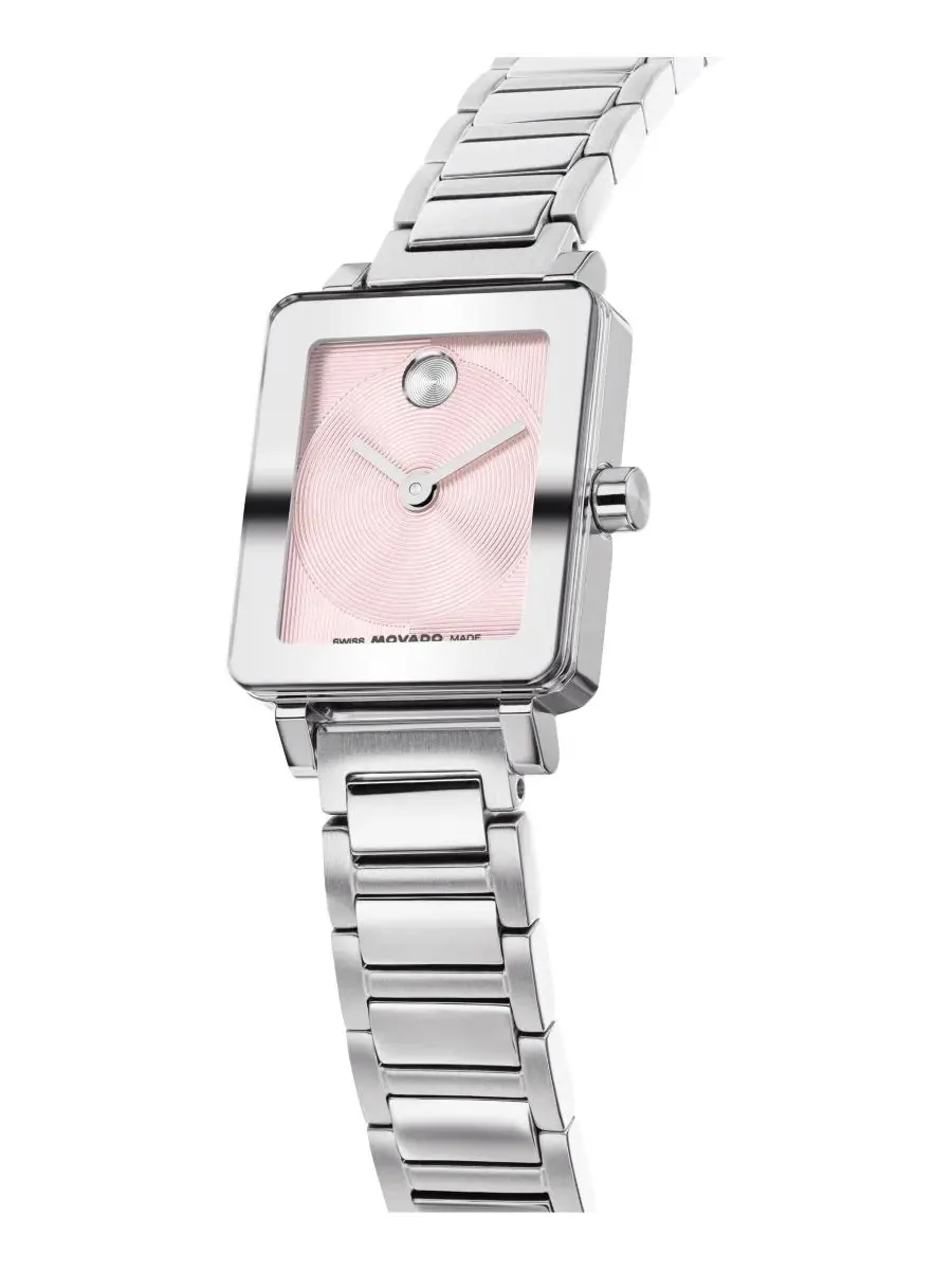 Женские часы Bold Evolution 2.0 Mini Tank Swiss Quartz Movado — изображение 4 из 4, оттенок серебряный