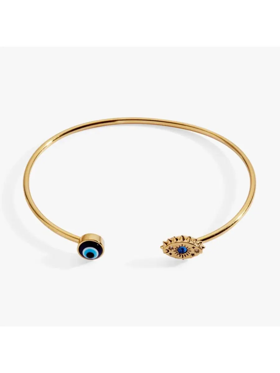 Браслет-манжета Evil Eye Flex Cuff Alex and Ani