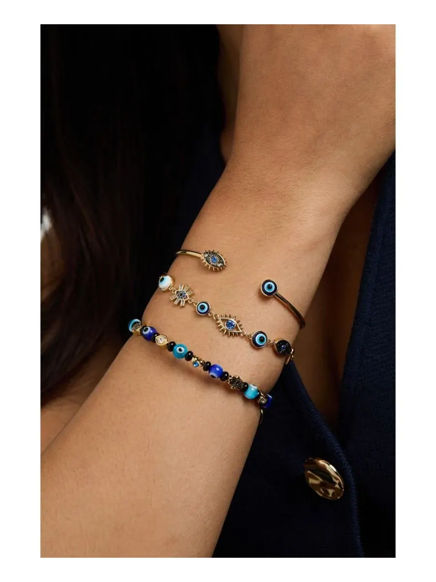 Браслет-манжета Evil Eye Flex Cuff Alex and Ani — изображение 4 из 4, оттенок нет цвета