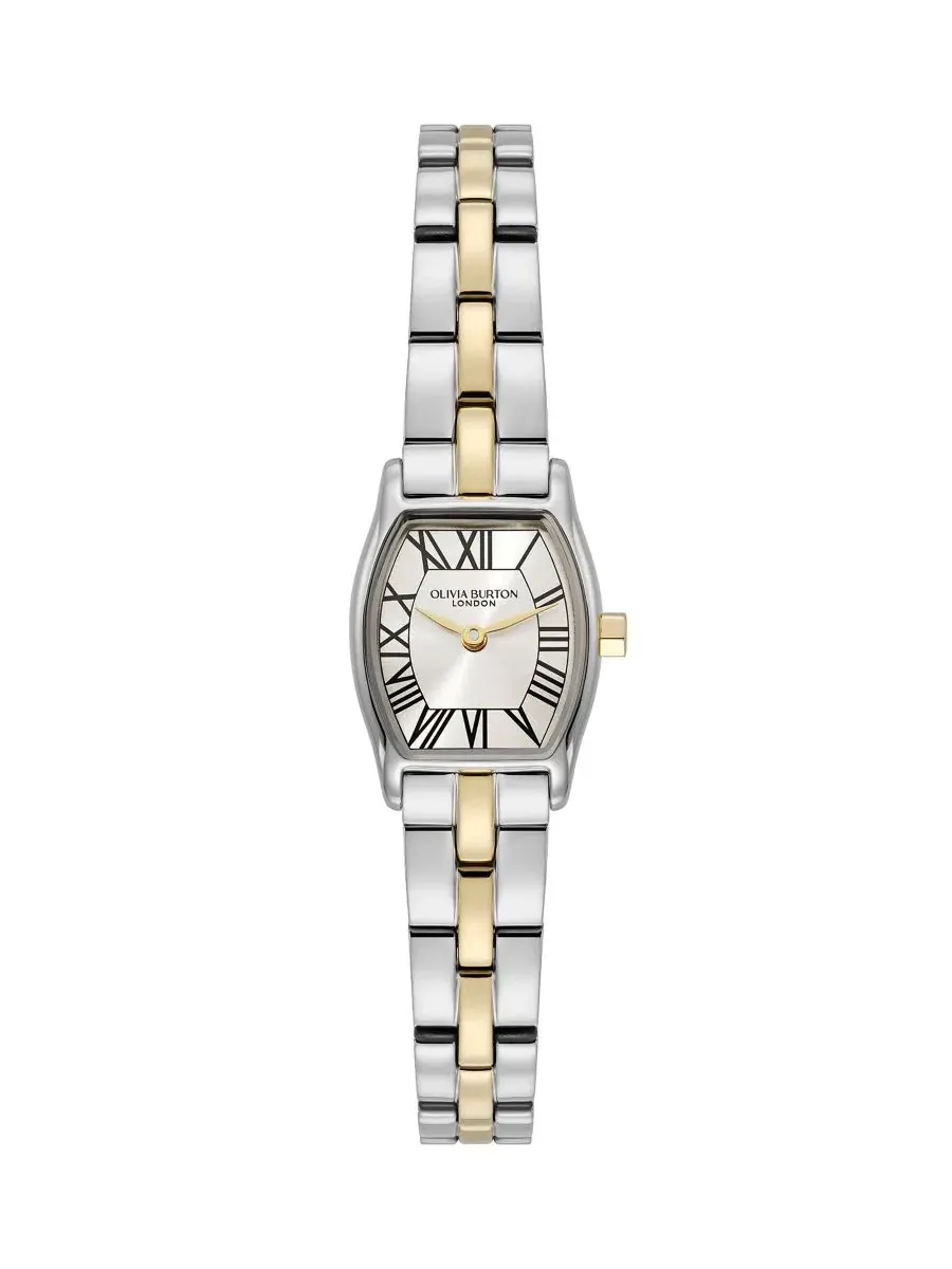 Женские часы Cambridge Two-Tone Stainless Steel Bracelet Watch 17.7мм Olivia Burton — изображение 1 из 7, оттенок мульти