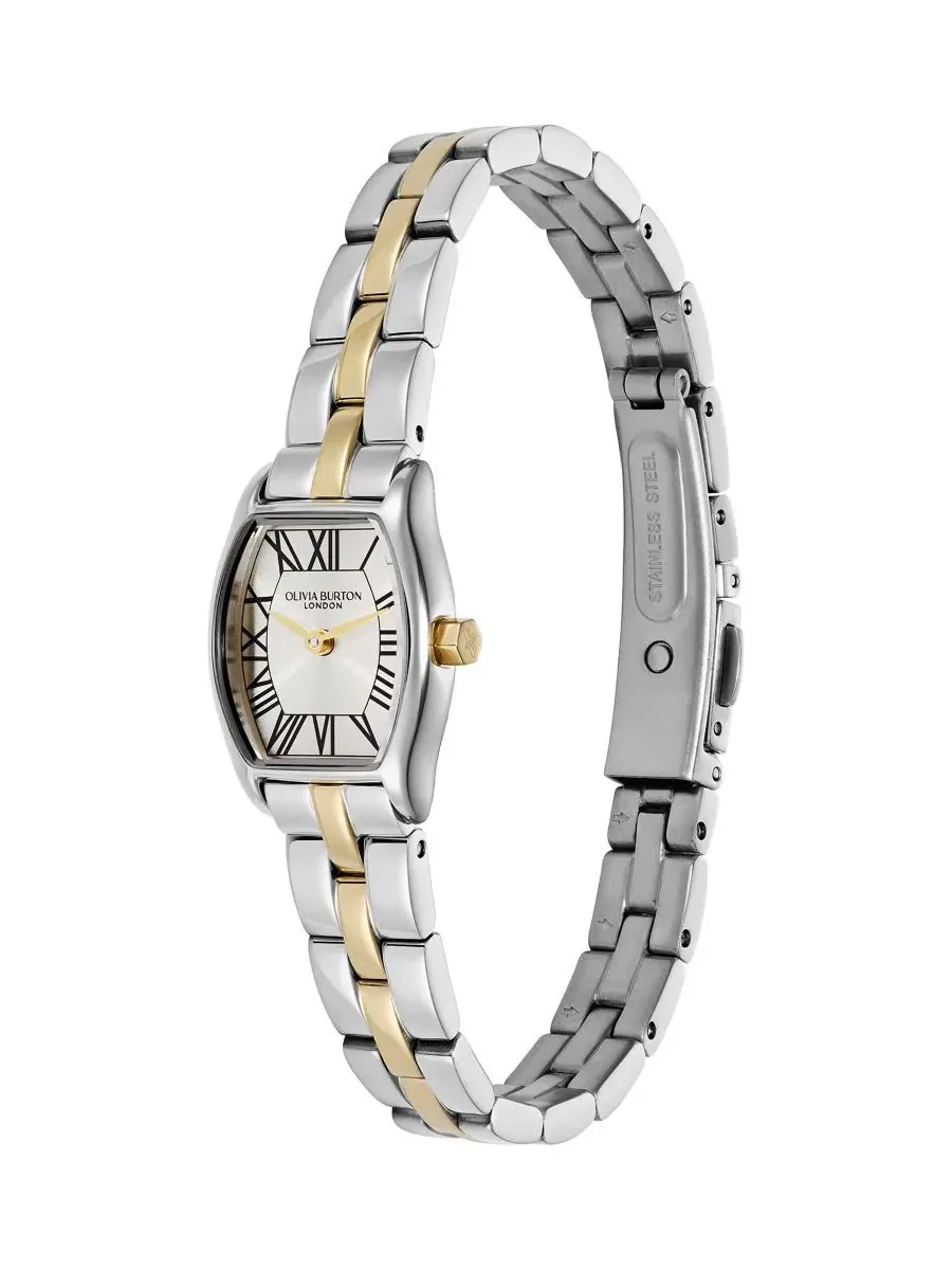 Женские часы Cambridge Two-Tone Stainless Steel Bracelet Watch 17.7мм Olivia Burton — изображение 4 из 7, оттенок мульти