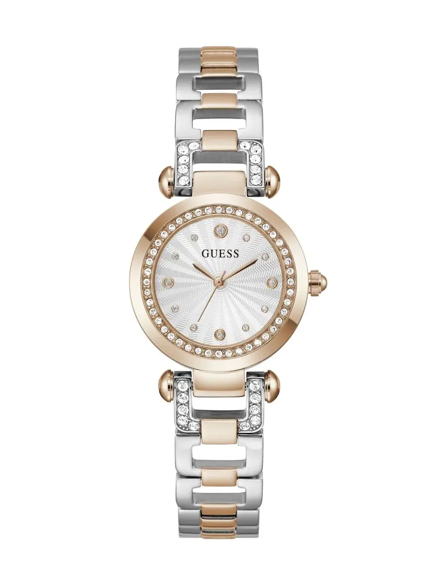 Женские часы Quartz Two-Tone Stainless Steel 30mm GUESS