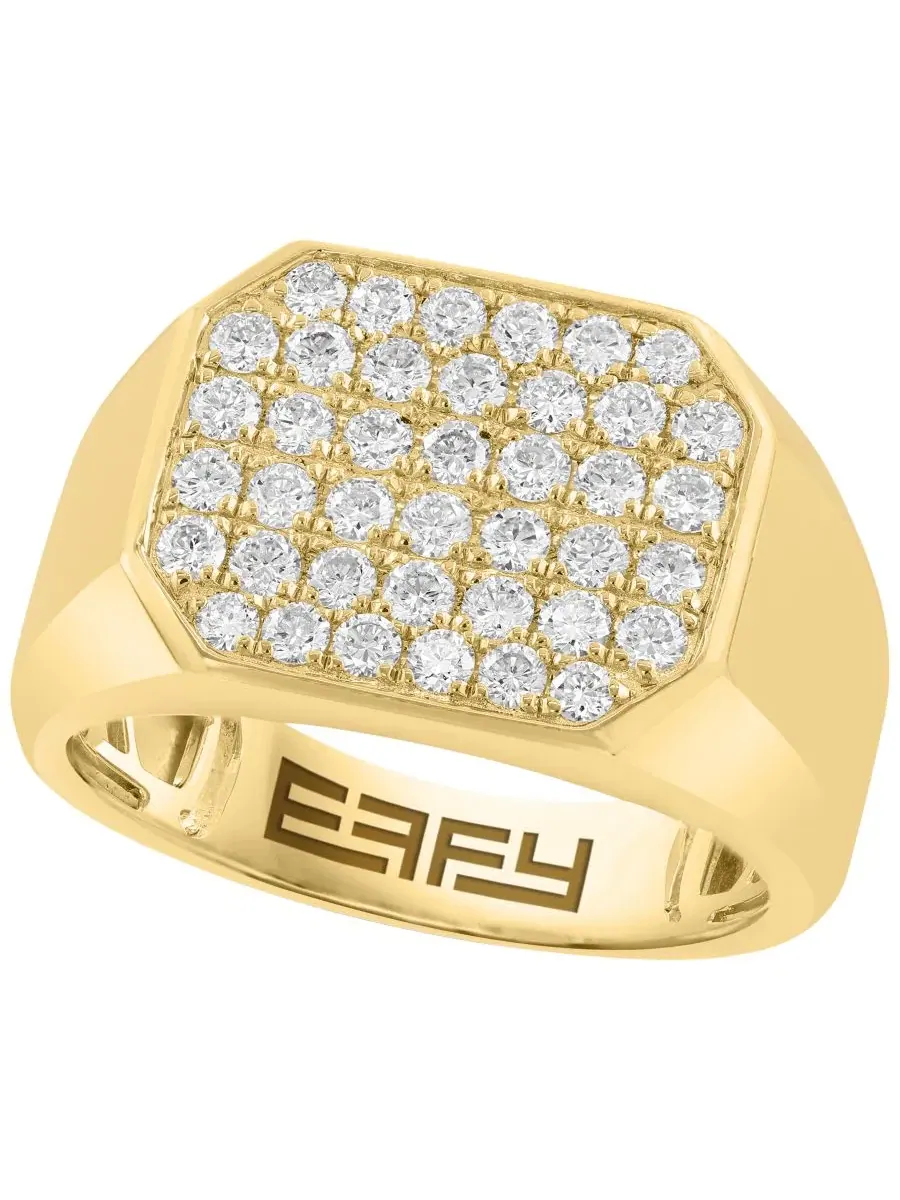 Кольцо с лабораторно выращенным бриллиантом 1-1/6 ct. t.w. EFFY Collection — изображение 1 из 4
