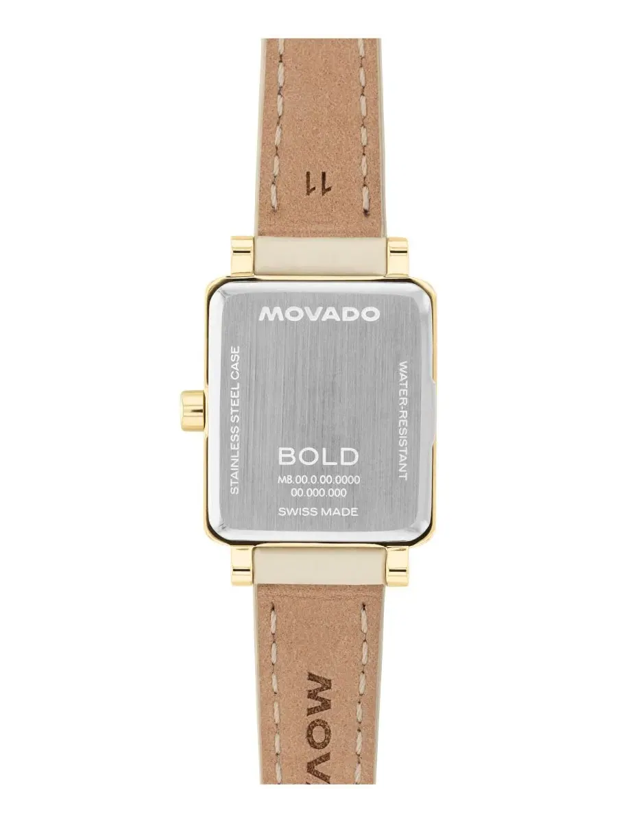 Женские часы Bold Evolution 2.0 Mini Tank Swiss Quartz Movado — изображение 2 из 4, оттенок белый