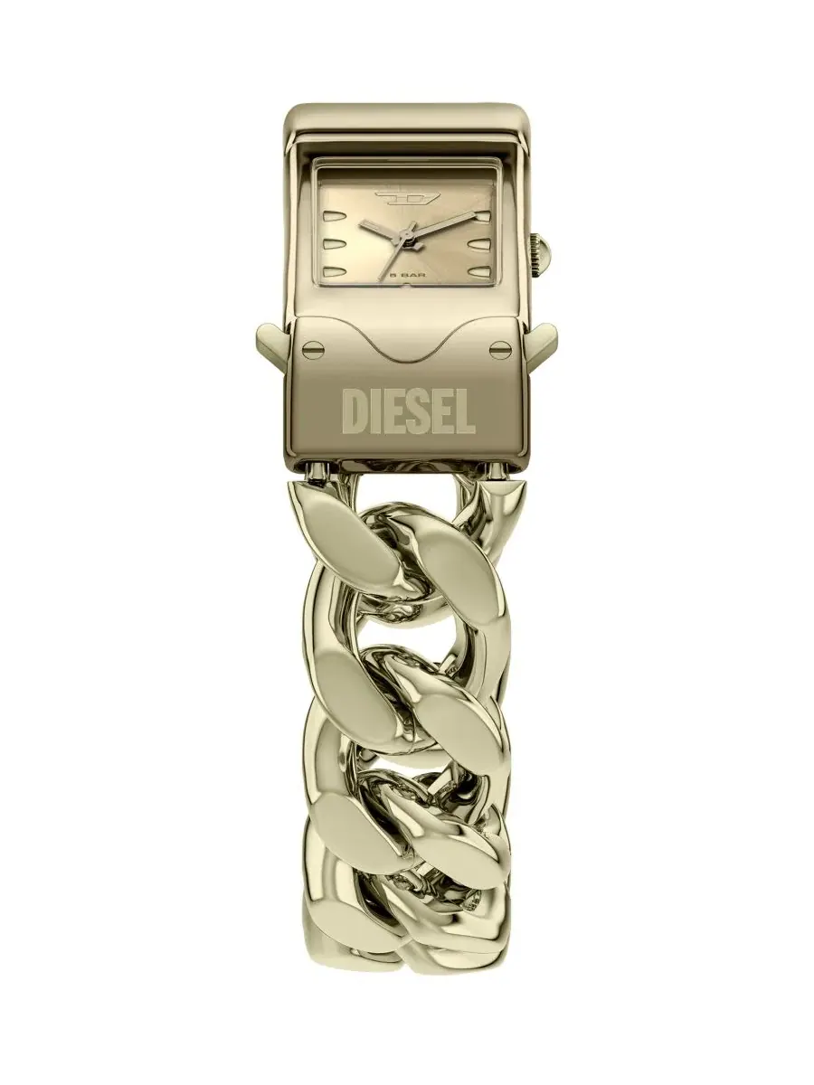 Часы наручные Closer Quartz Three-Hand Gold Stainless Steel Diesel — изображение 5 из 7, оттенок золото