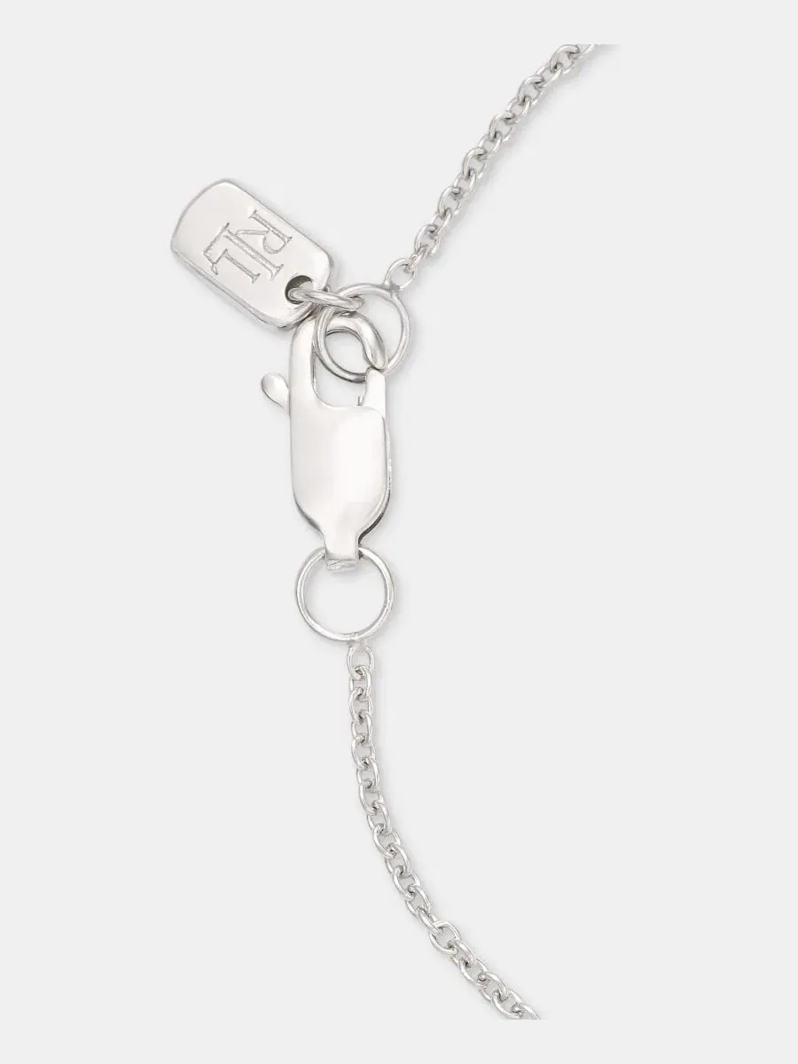 Браслет с ключом Logo Key Flex Lauren Ralph Lauren — изображение 3 из 3, оттенок серебряный