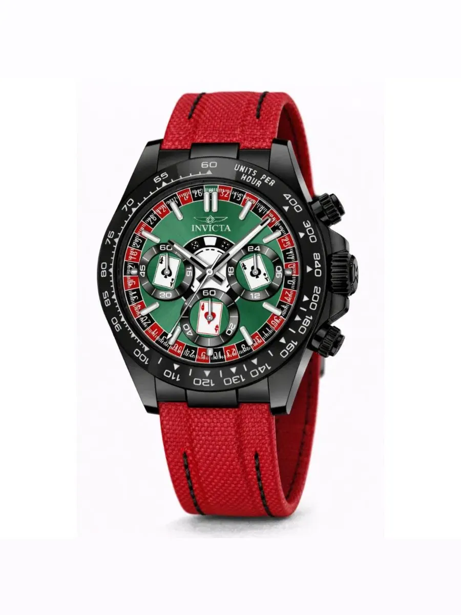 Мужские часы Speedway Quartz VD54 Invicta — изображение 3 из 3, оттенок красный
