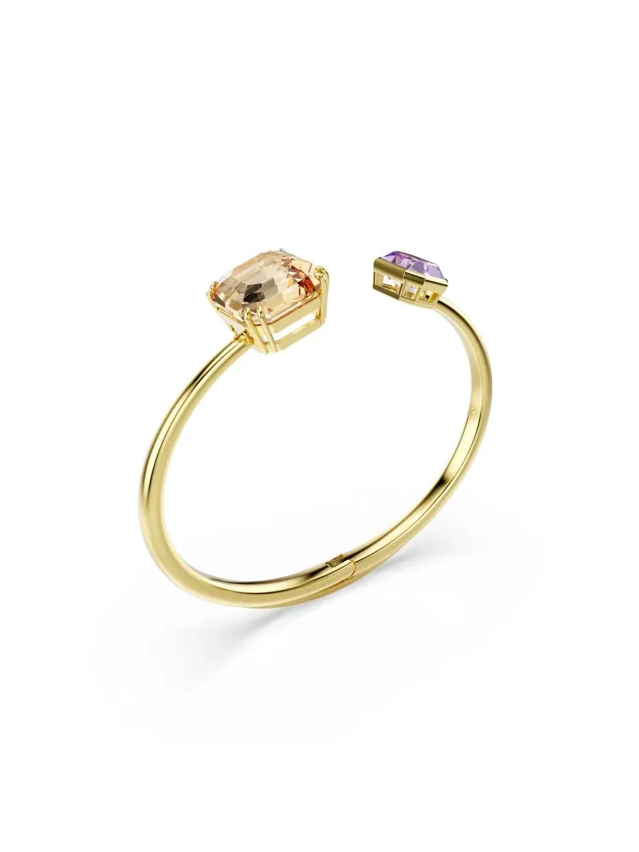 Многоцветный браслет Millenia с золотым покрытием Swarovski — изображение 5 из 7, оттенок коричневый