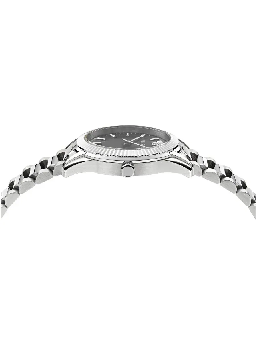 Женские часы Apodis Two-Tone Stainless Steel Bracelet Watch 34mm Versace — изображение 2 из 3, оттенок серебряный