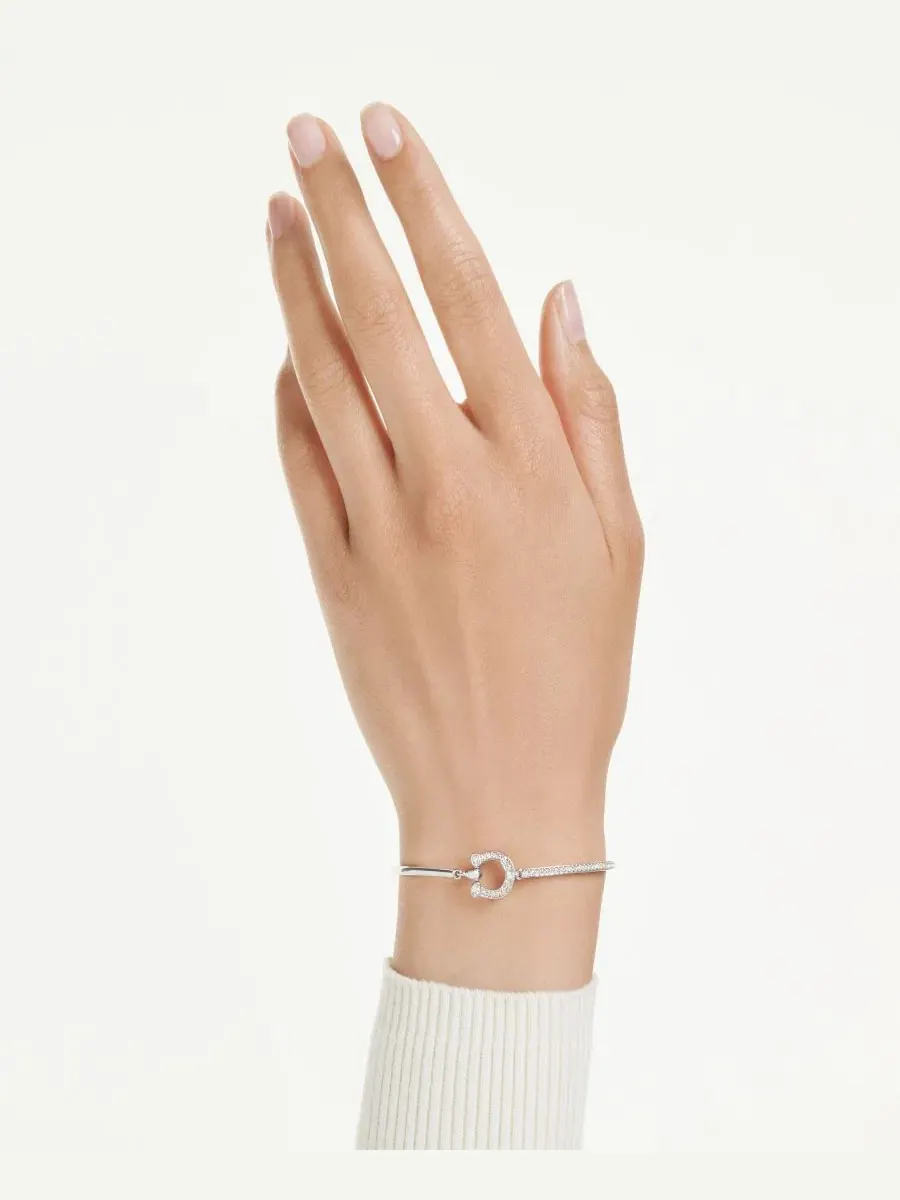 Браслет с подковой Swarovski Symbolica — изображение 5 из 5, оттенок серый
