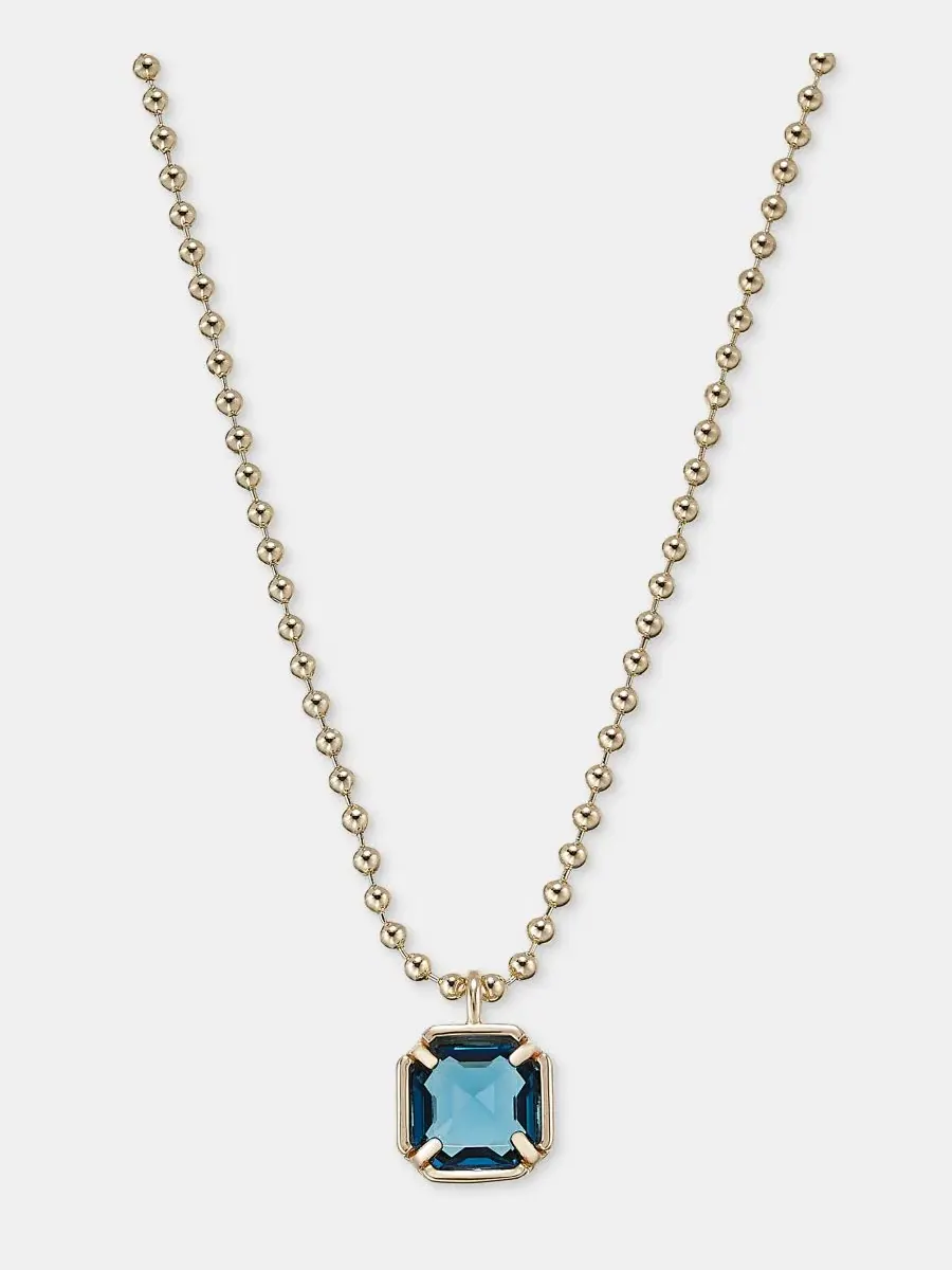 Кулон с подвеской Montana Lauren Ralph Lauren — изображение 1 из 5, оттенок темно-синий