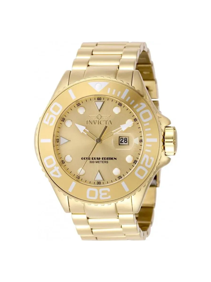 Мужские часы Grand Diver Quartz Invicta — изображение 2 из 3, оттенок золото
