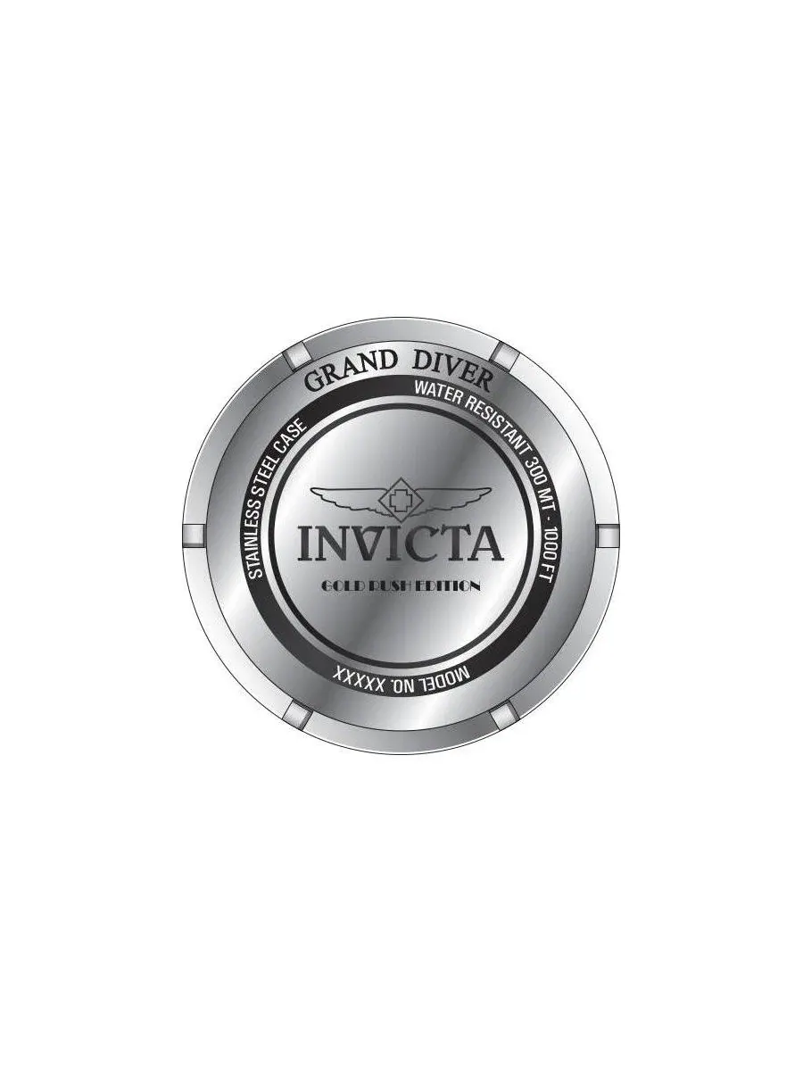 Мужские часы Grand Diver Quartz Invicta — изображение 3 из 3, оттенок золото
