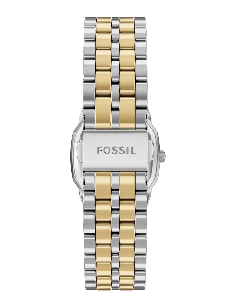 Женские часы Harlow Three-Hand Two-Tone Stainless Steel Watch Fossil — изображение 2 из 7, оттенок мульти
