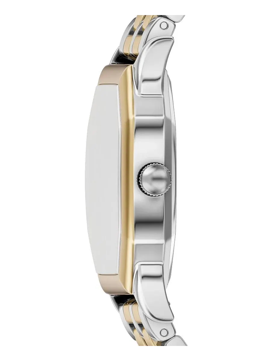 Женские часы Harlow Three-Hand Two-Tone Stainless Steel Watch Fossil — изображение 3 из 7, оттенок мульти