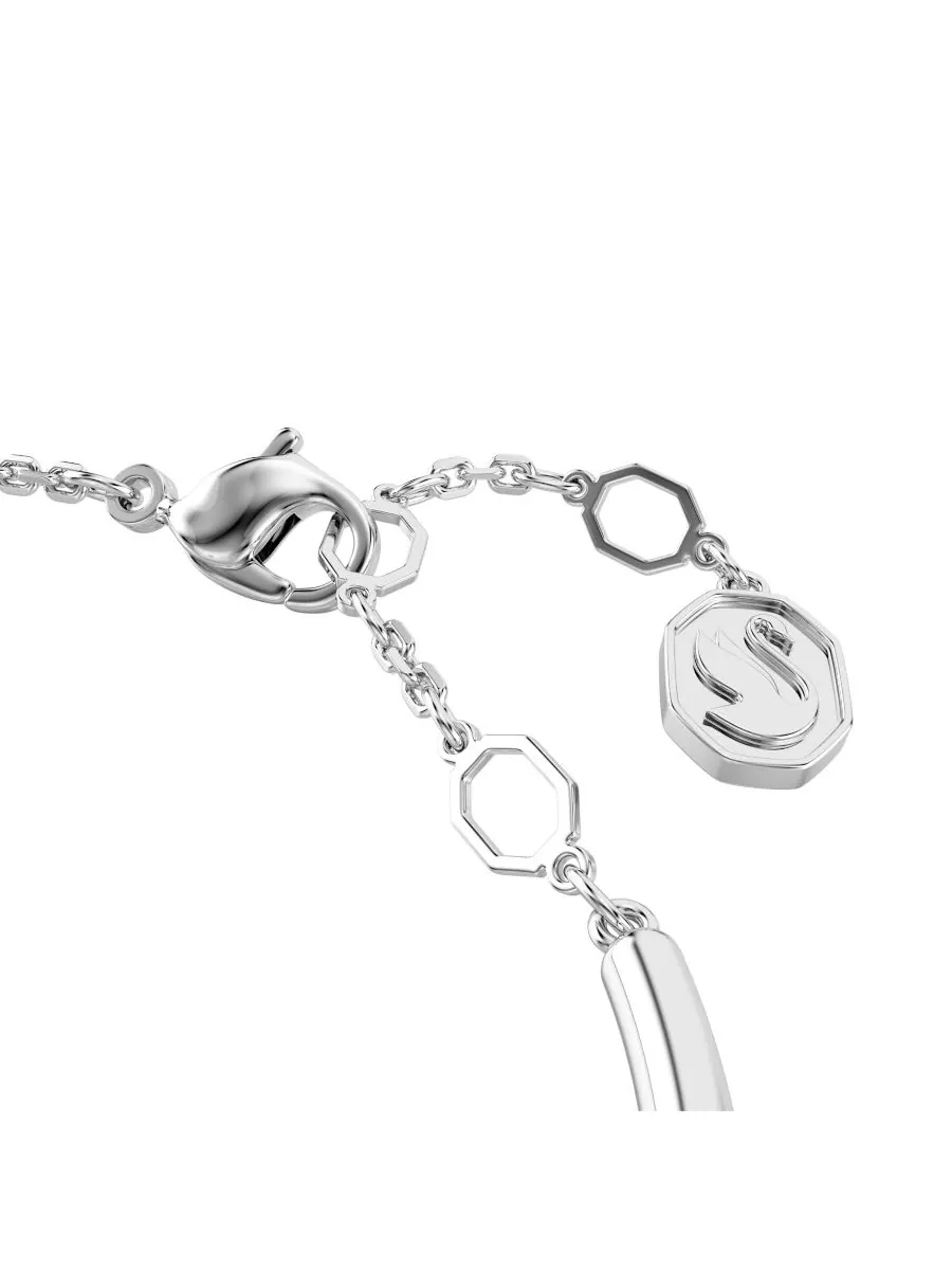 Браслет Swarovski Dextera с родиевым покрытием Swarovski — изображение 4 из 6, оттенок серебряный