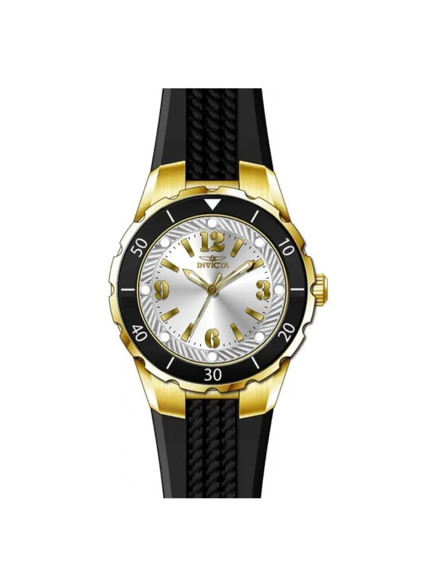 Женские часы Angel Quartz PC21 Metal Dial 48852 Invicta — изображение 3 из 3, оттенок черный