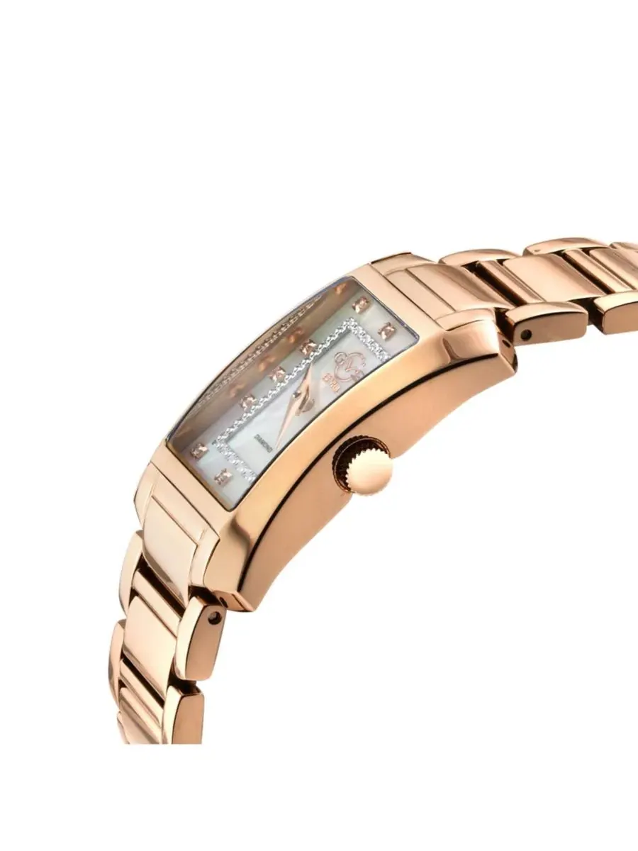 Женские часы Luino Swiss Quartz Diamond IP Stainless Steel Bracelet Watch GV2 by Gevril — изображение 2 из 2