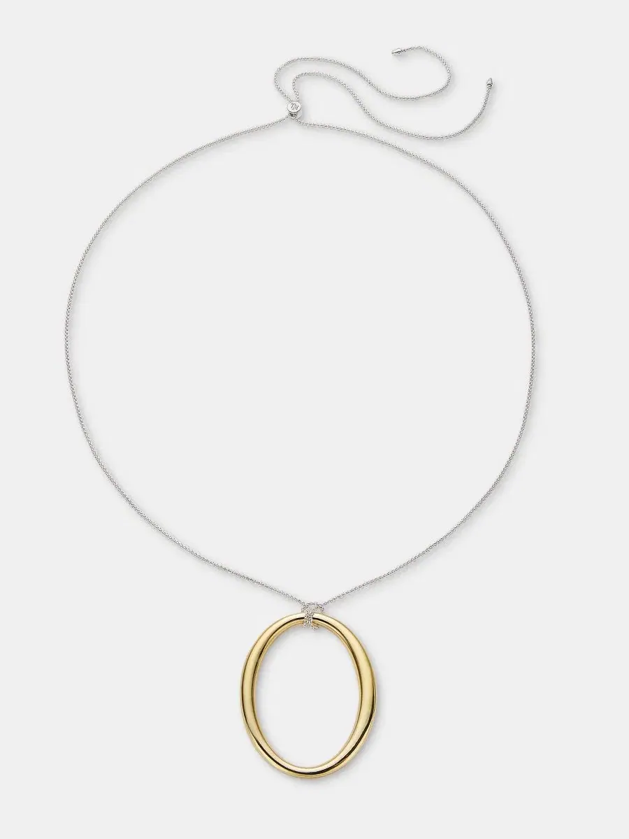 Подвеска открытый овал 36" Lauren Ralph Lauren — изображение 2 из 5, оттенок телесный