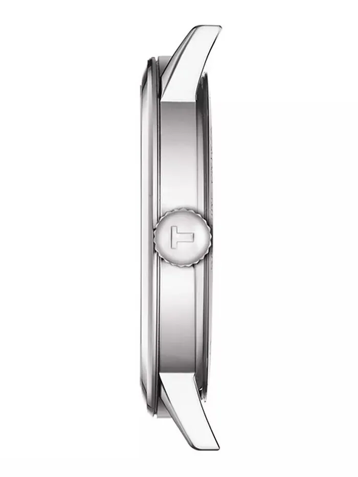 Мужские часы Swiss Classic Dream с браслетом из нержавеющей стали, 42 мм Tissot — изображение 2 из 5, оттенок черный