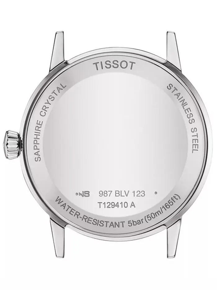 Мужские часы Swiss Classic Dream с браслетом из нержавеющей стали, 42 мм Tissot — изображение 3 из 5, оттенок черный