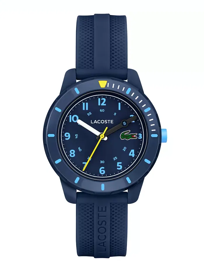 Миниатюрные часы с силиконовым ремешком Mini Tennis Navy, 34 мм Lacoste — изображение 1 из 3