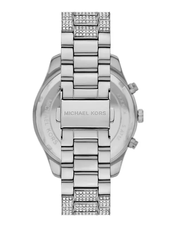 Женские часы Lexington Chronograph из нержавеющей стали серебристого цвета, 42 мм Michael Kors — изображение 2 из 4