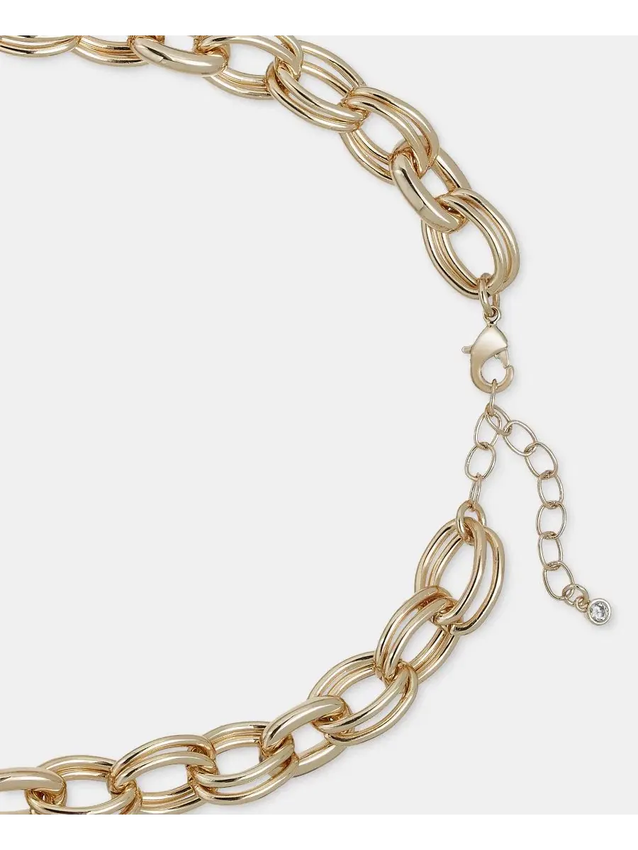 Колье-воротник Multi-Link Statement Collar Necklace On 34th — изображение 2 из 2, оттенок золото