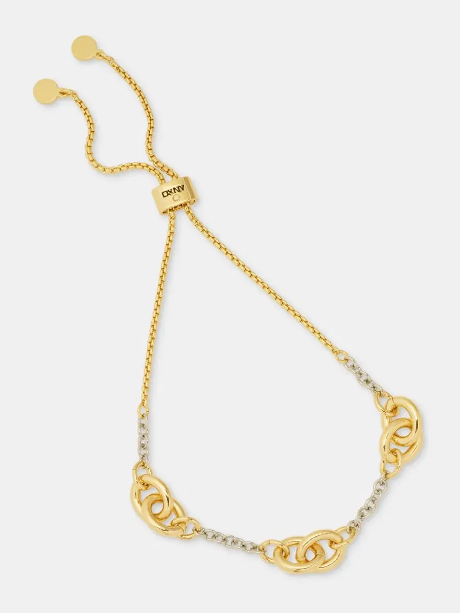 Браслет-слайдер с звеньями Stationed Link DKNY