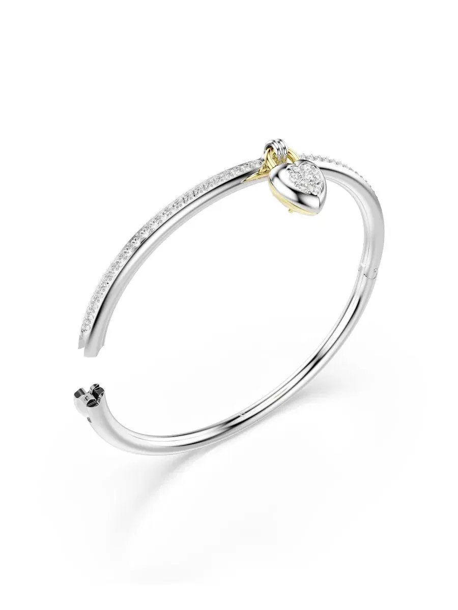 Браслет-манжета «Идиллия» из смешанных металлов Swarovski — изображение 3 из 7, оттенок мульти