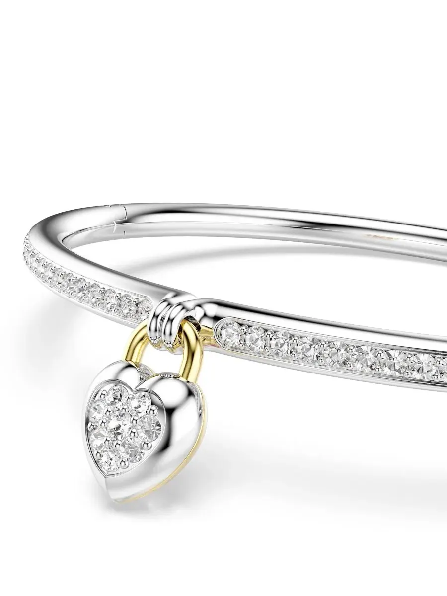 Браслет-манжета «Идиллия» из смешанных металлов Swarovski — изображение 4 из 7, оттенок мульти