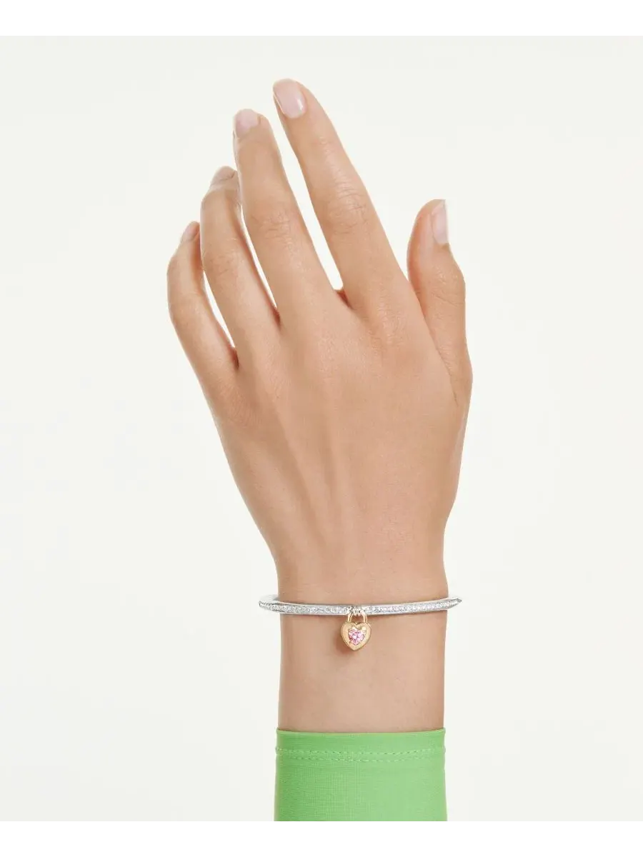 Браслет-манжета «Идиллия» из смешанных металлов Swarovski — изображение 6 из 7, оттенок мульти
