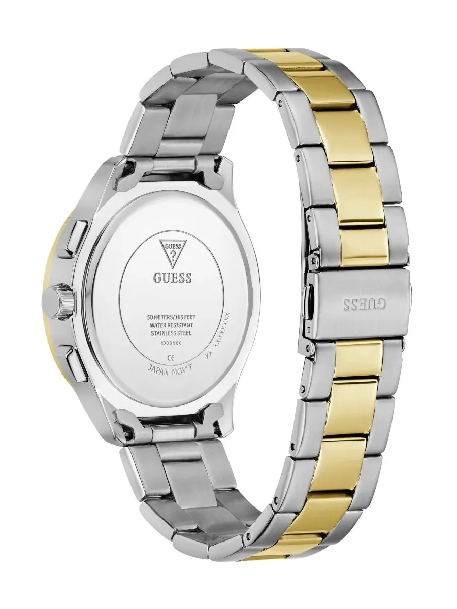 Мужские часы с хронографом, 40 мм GUESS — изображение 3 из 8, оттенок мульти