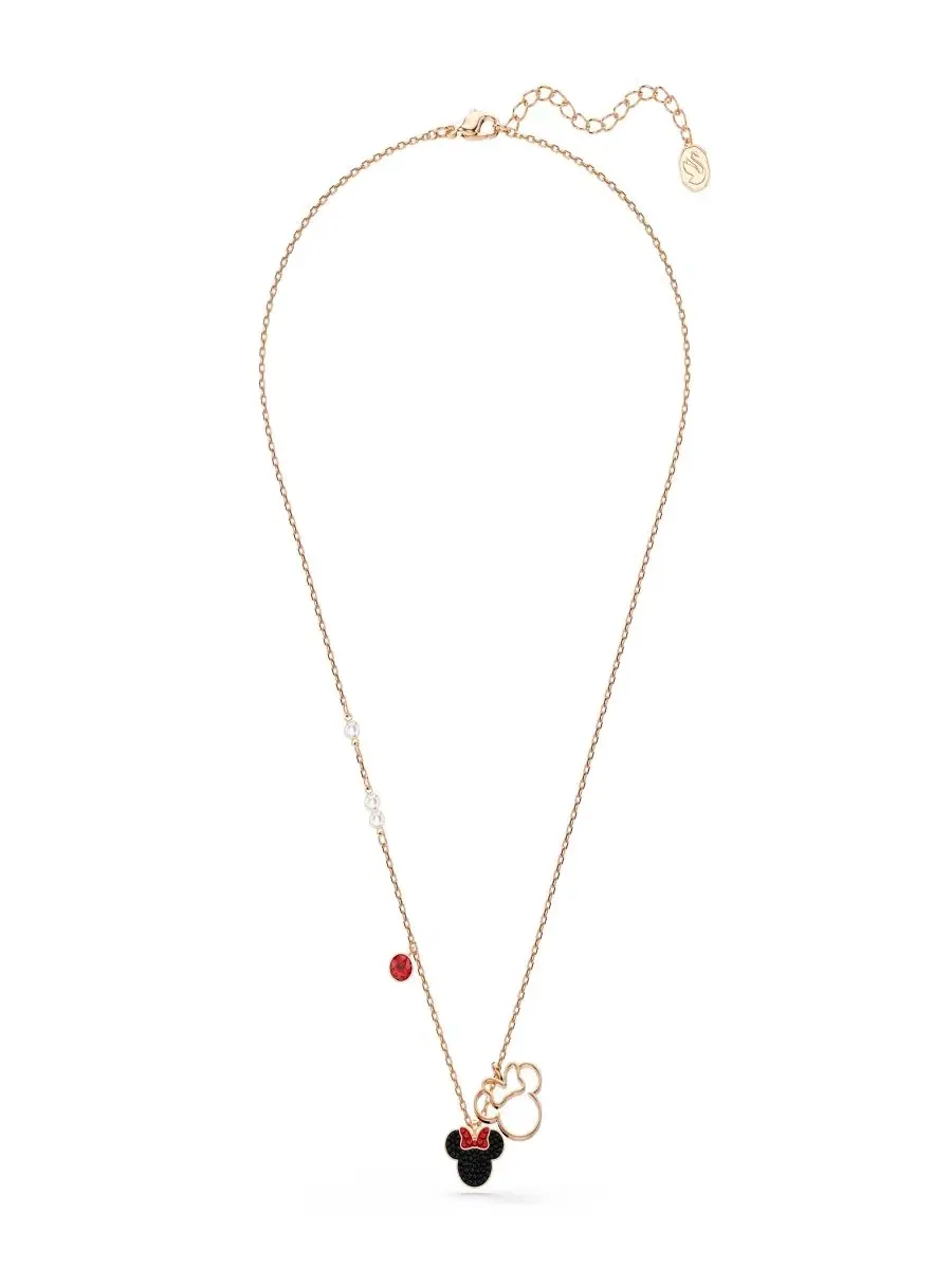 Подвеска с кристаллами и мотивом Минни Маус Swarovski — изображение 2 из 5, оттенок черный