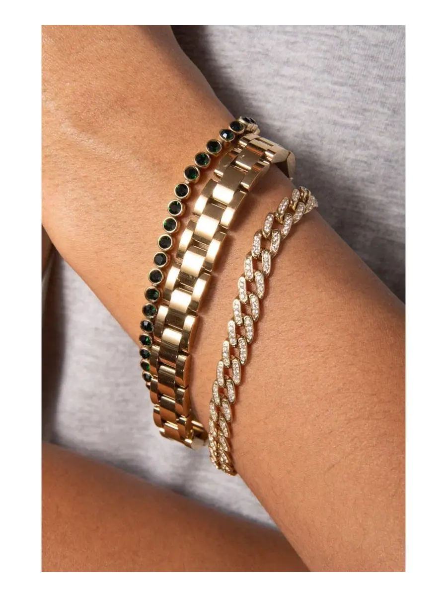 Браслет из цепочки с кристаллами и инкрустацией Alex And Ani — изображение 3 из 3, оттенок нет цвета