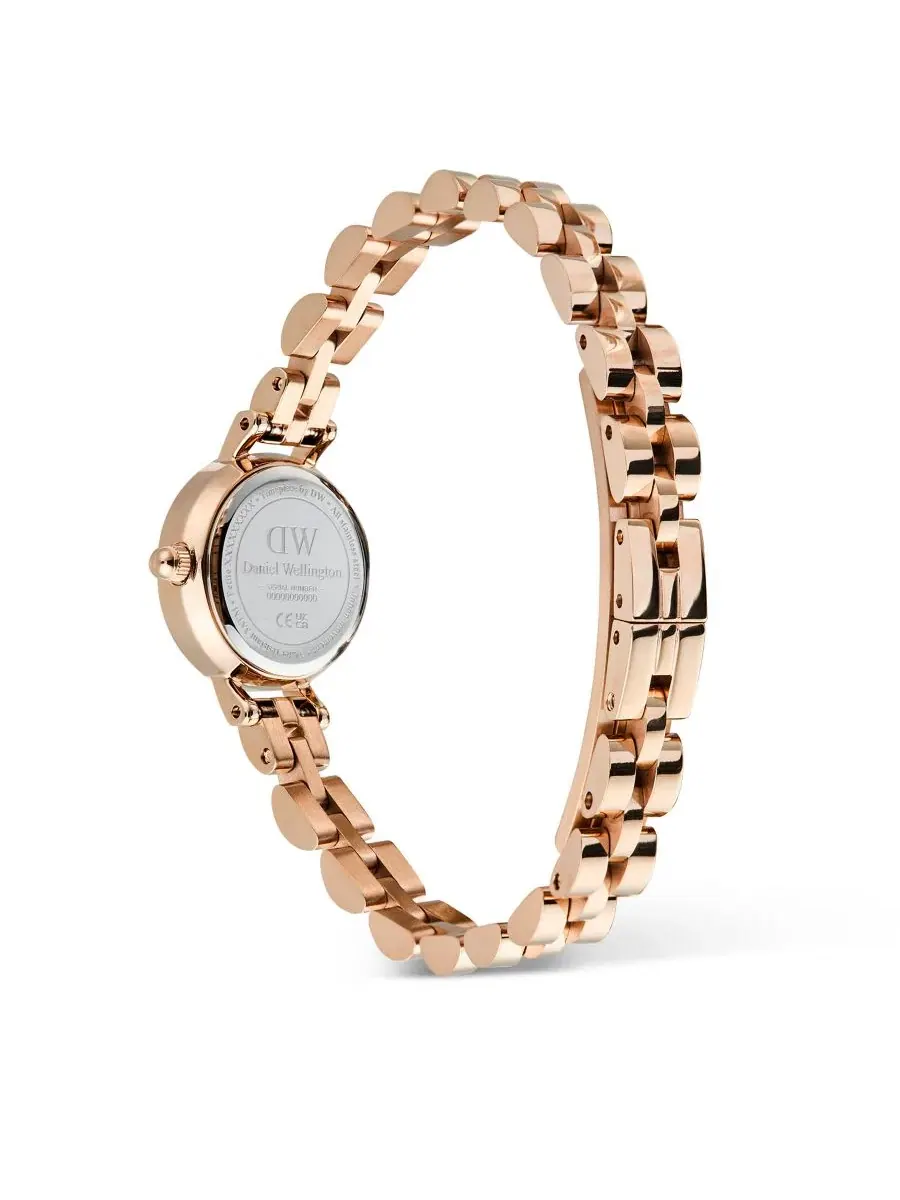 Женские часы с розово-золотистым браслетом, 19 мм Daniel Wellington — изображение 4 из 5, оттенок розовый золотистый