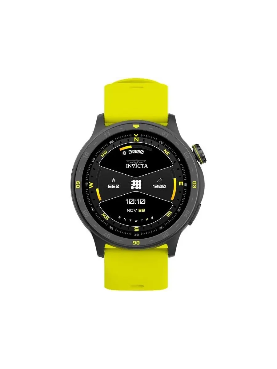 Наручные часы с цифровым дисплеем 45 мм I-Tech ITECH-002 Invicta — изображение 2 из 3, оттенок желтый