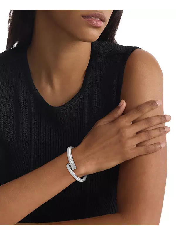 Серебряный браслет со спиралью CK Calvin Klein — изображение 3 из 4