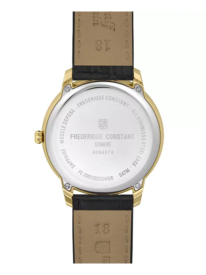 Мужские часы Moneta Moonphase с коричневым ремешком, 37mm Frederique Constant — изображение 3 из 3
