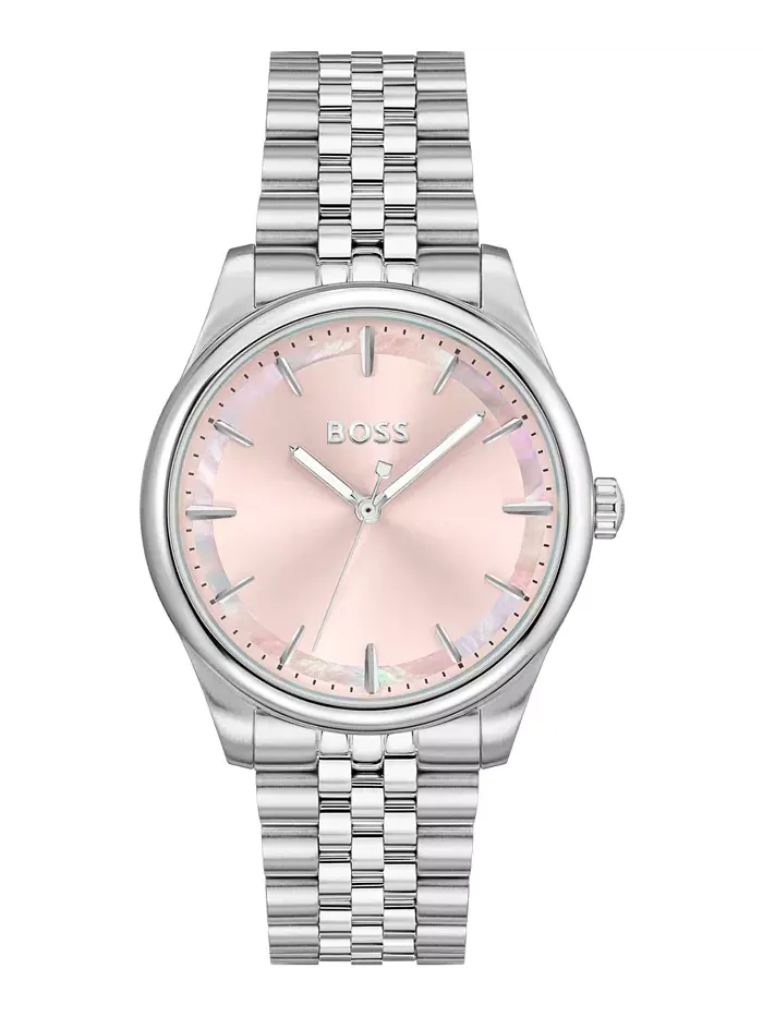 Женские часы Graceful Quartz Basic из нержавеющей стали, 36 мм Hugo Boss