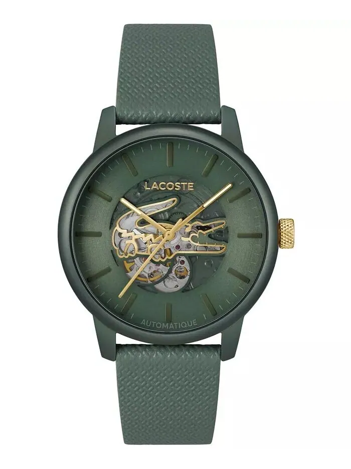 Часы Lacoste L.12.12, арт. 2011384 — изображение 1 из 5, оттенок зеленый
