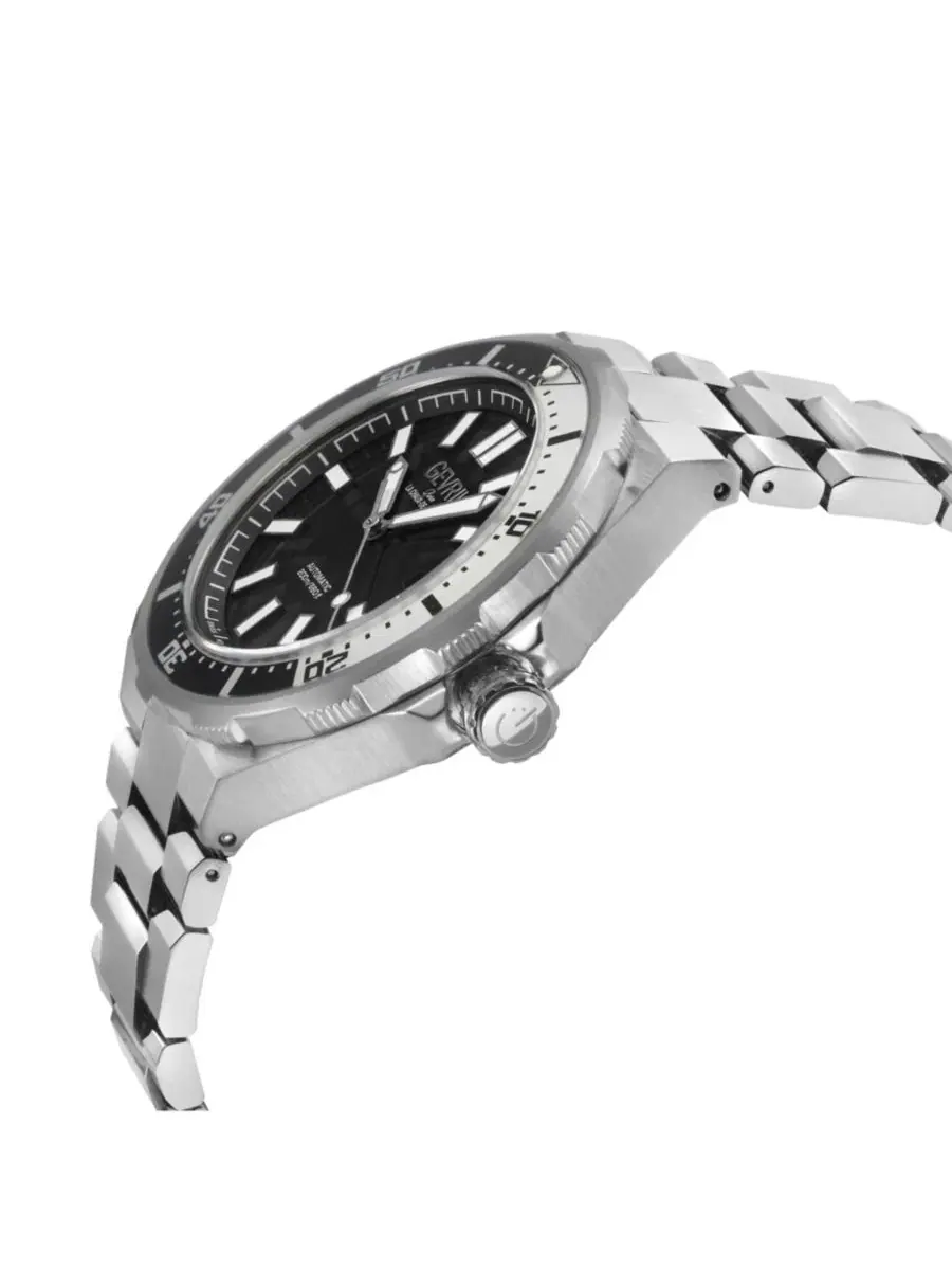 Мужские часы Ticonic Swiss Automatic с браслетом из нержавеющей стали, 44,75 мм Gevril — изображение 2 из 3