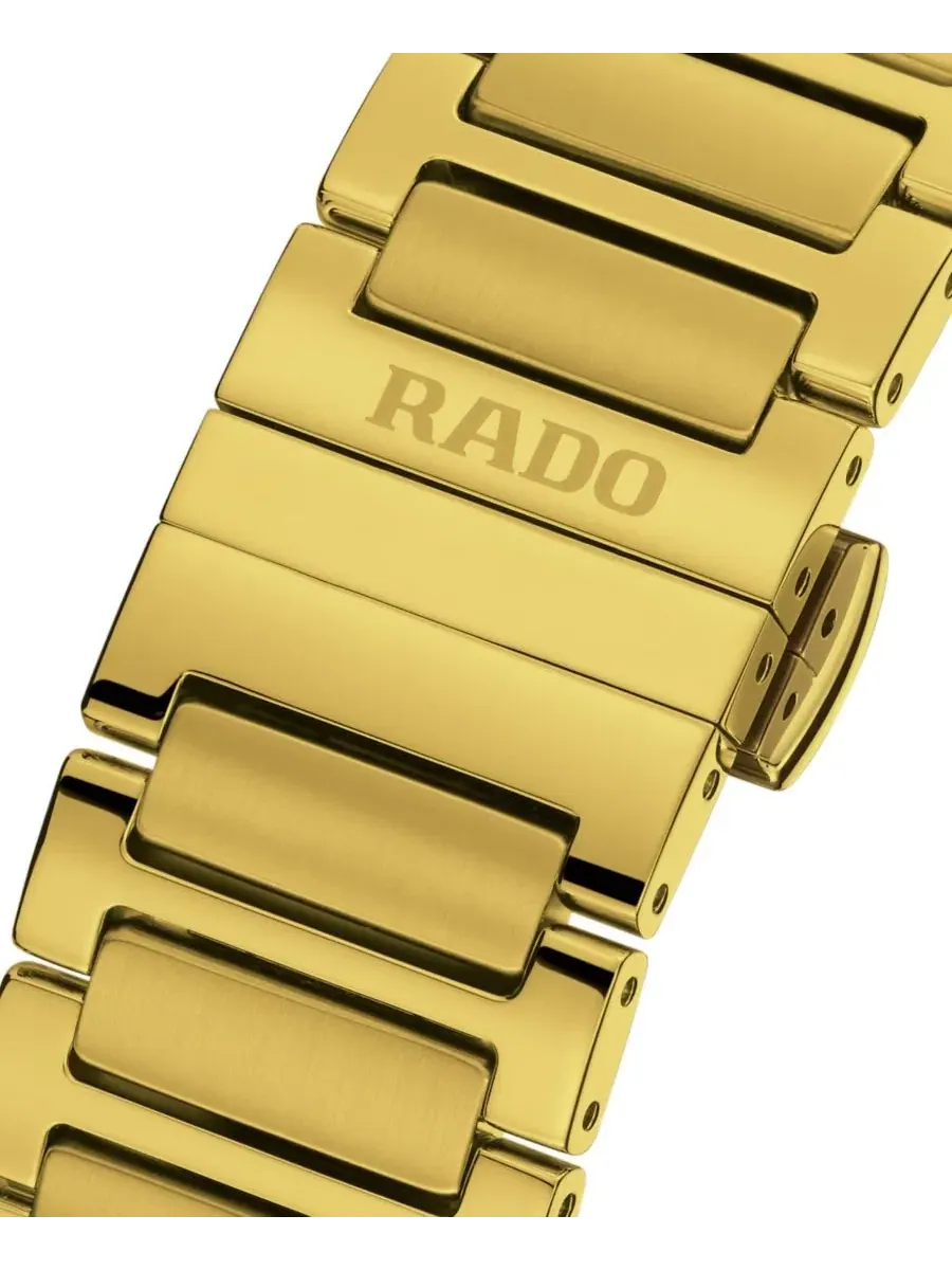 Наручные часы Swiss Automatic DiaStar Original Gold PVD Stainless Steel Bracelet Watch 38mm Rado — изображение 5 из 5