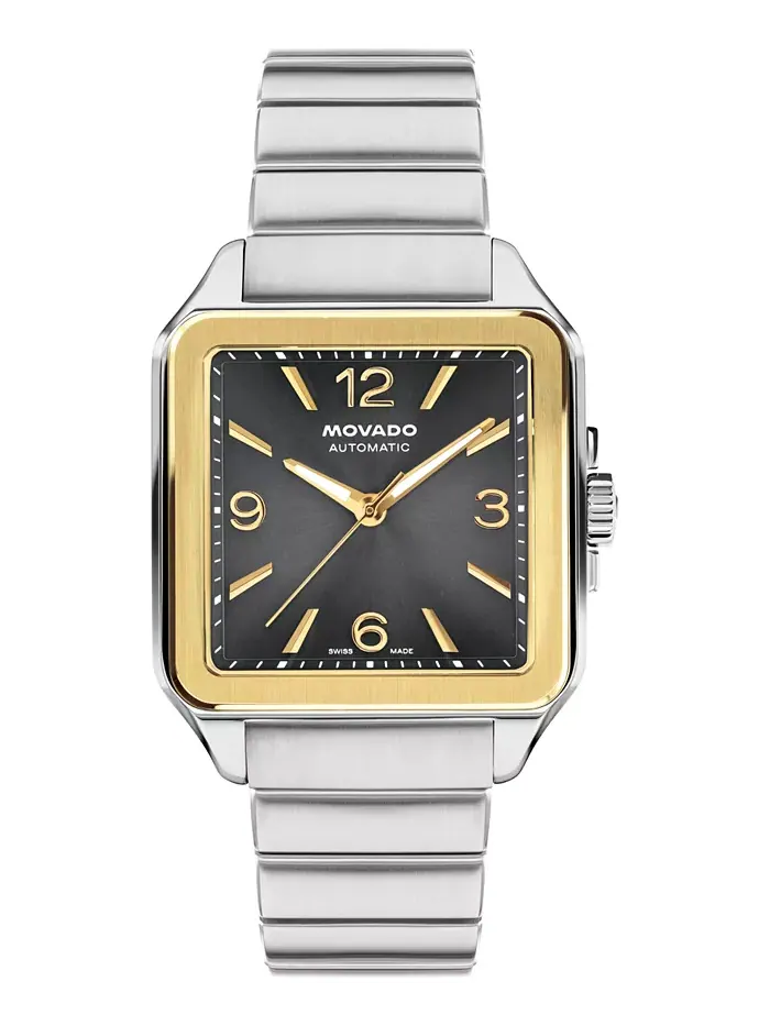 Мужские часы 1917 Swiss Automatic из нержавеющей стали, 35x5.2 мм Movado — изображение 1 из 3