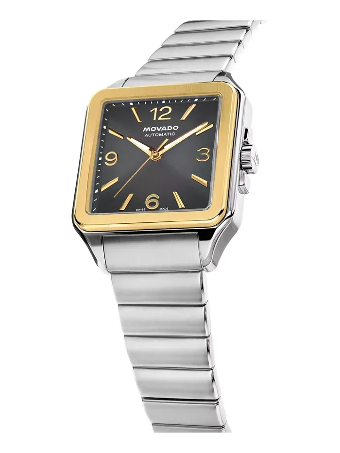 Мужские часы 1917 Swiss Automatic из нержавеющей стали, 35x5.2 мм Movado — изображение 2 из 3