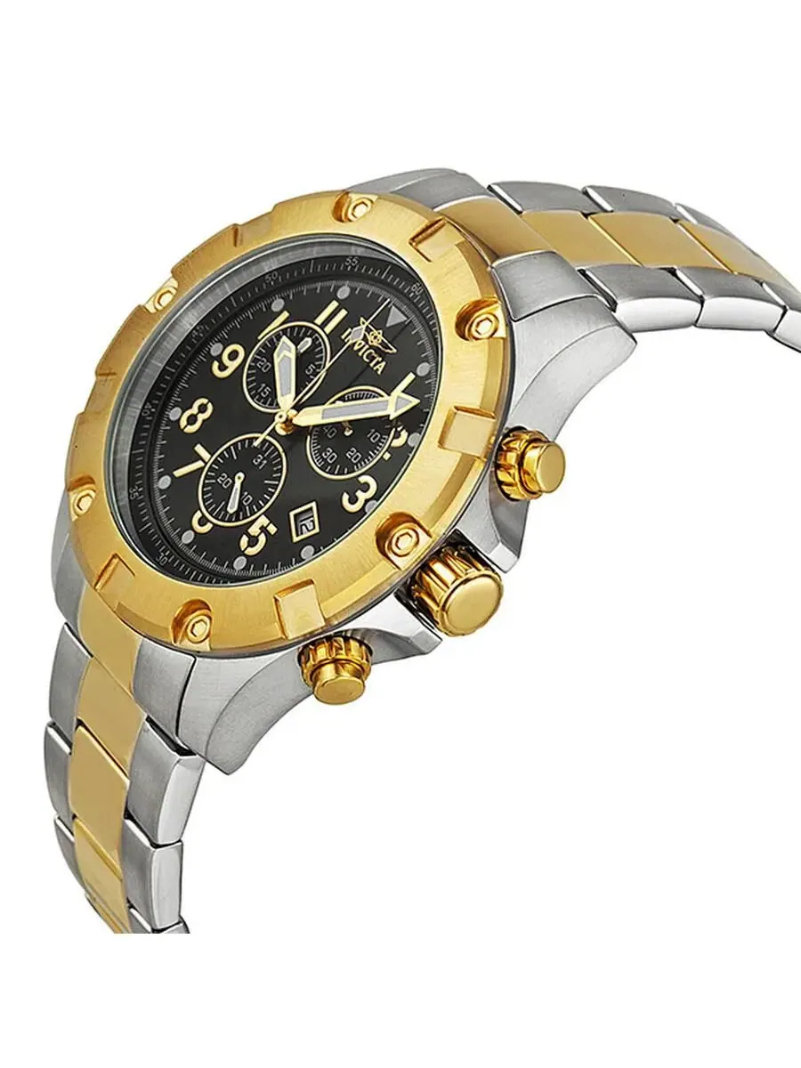 Мужские часы с хронографом Specialty Two-tone, 45 мм Invicta — изображение 2 из 3, оттенок мульти