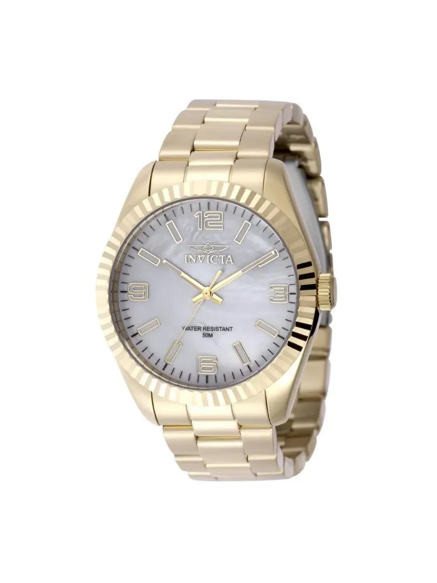 Мужские часы Specialty Quartz PC21 Dial, 43 мм Invicta — изображение 1 из 3, оттенок золото