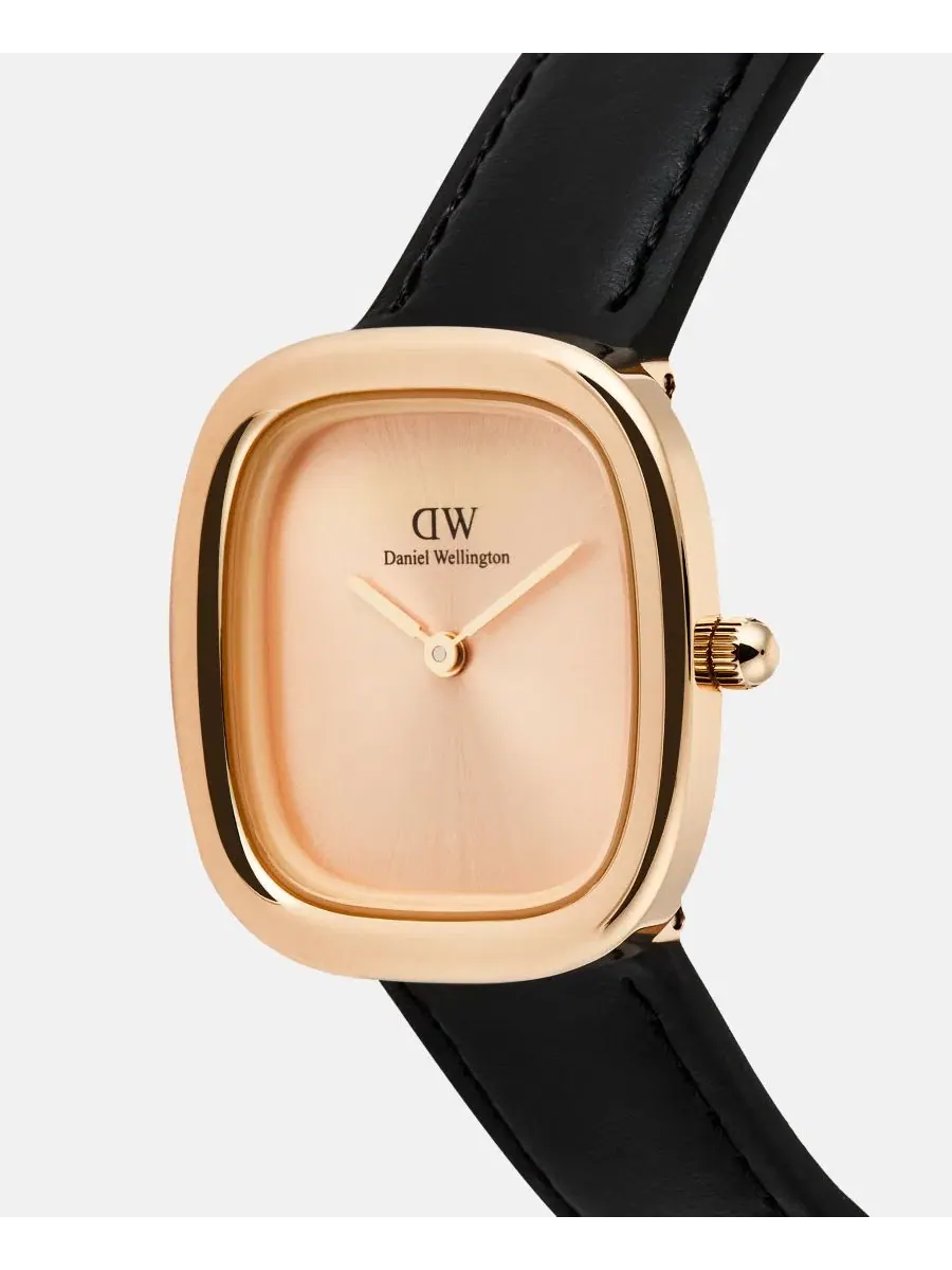 Женские наручные часы с кожаным ремешком, 26 мм Daniel Wellington — изображение 3 из 5, оттенок черный